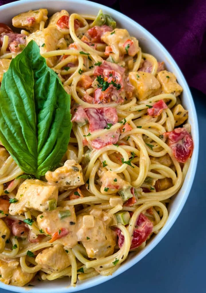 Chicken spaghetti vs fried chicken recipe counts by decade