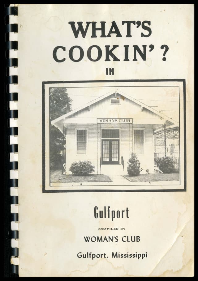 What's Cookin' in Gulfport cookbook cover