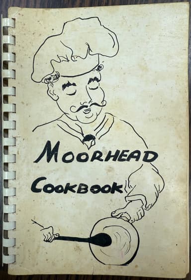 Ladies of the Home Demonstration Club of Moorhead cookbook cover